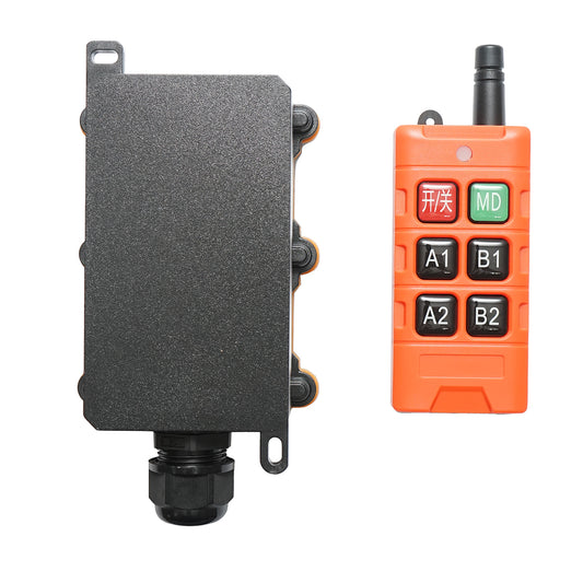 Wireless remote control 12/24V with 4 control buttons
