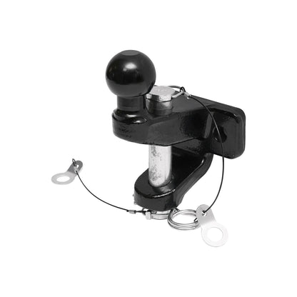 Coupling trailer with bolt, ball and safety, maximum weight 3500kg.