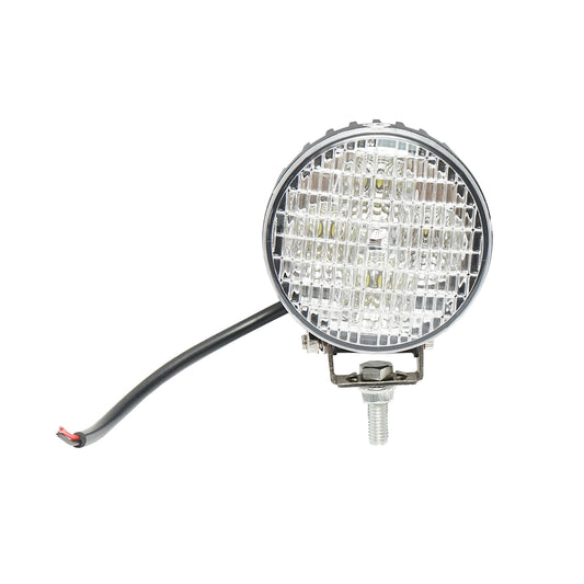 Lamp with 4 LEDs 10-30V 12W radiation angle 60 degrees