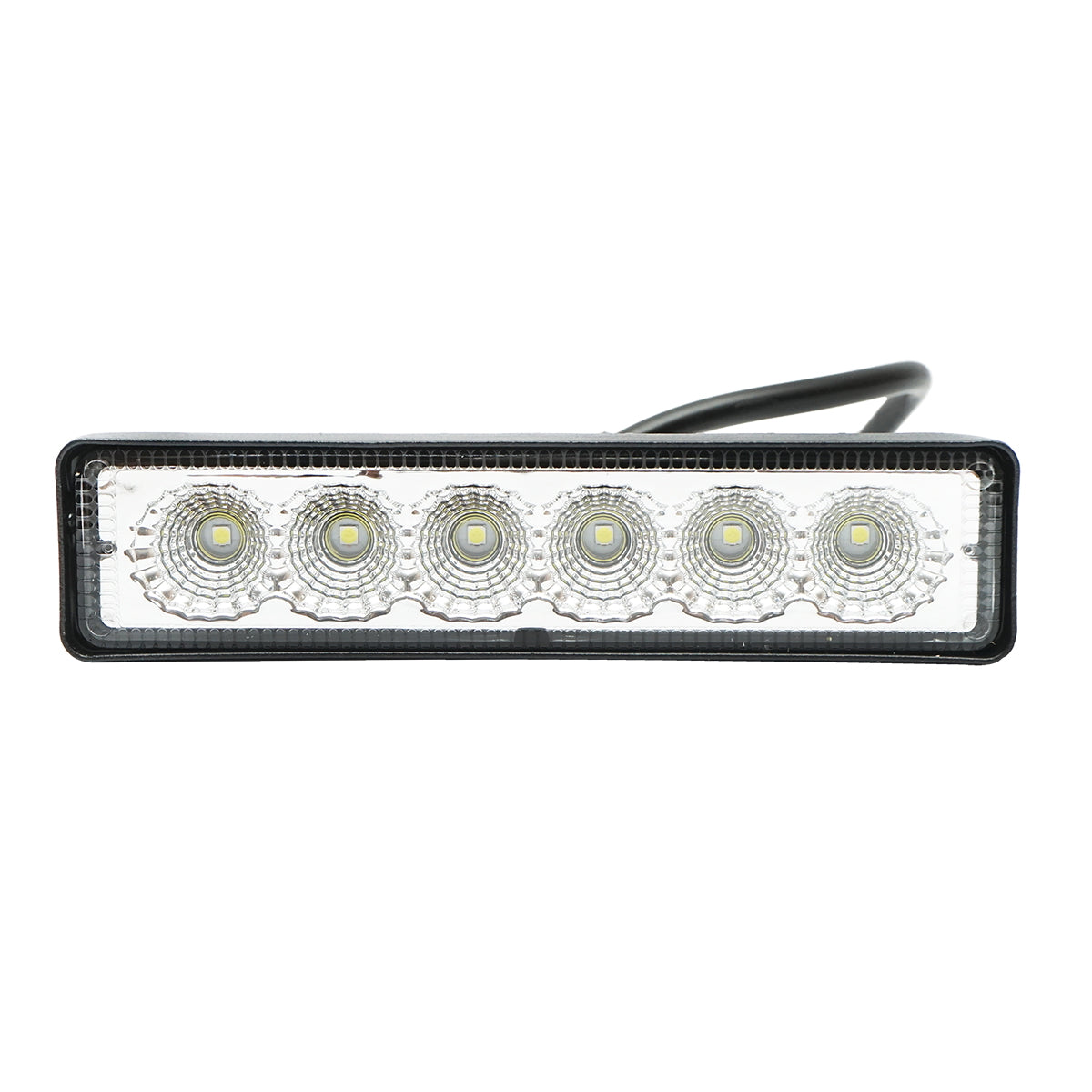Lamp with 6 SMD LEDs 10-60V 9W beam angle 60 degrees flood type