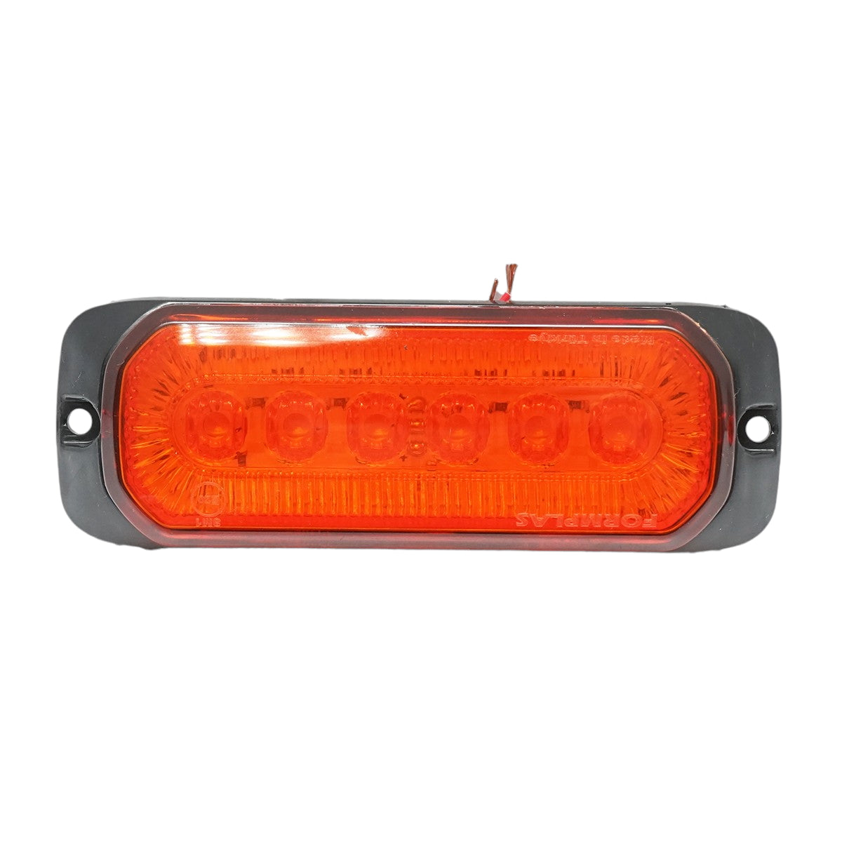 Side marker lamp LED 12-24V, yellow 132x46mm Breckner Germany