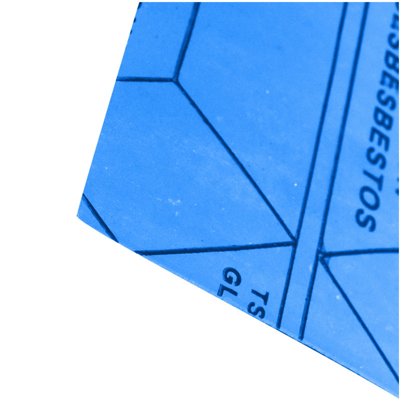 Blue cling film for garnishes 1270x1270x0.5mm