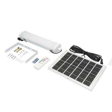 150W LED lamp, 6500K with polycrystalline solar panel, remote control and 3600mAh battery IP20 Breckner Germany