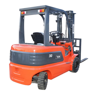 Electric forklift 3T duplex 3M, with 72V/200Ah battery with lateral translation THOR