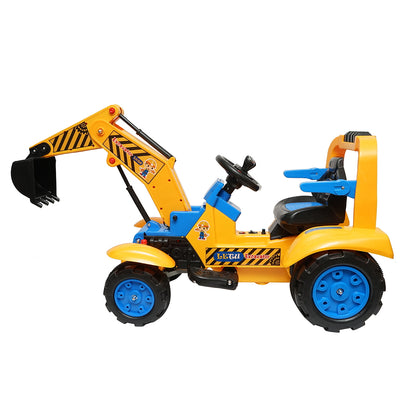 Excavator, electric battery-powered car for children aged 3-6 years LETU Excavator