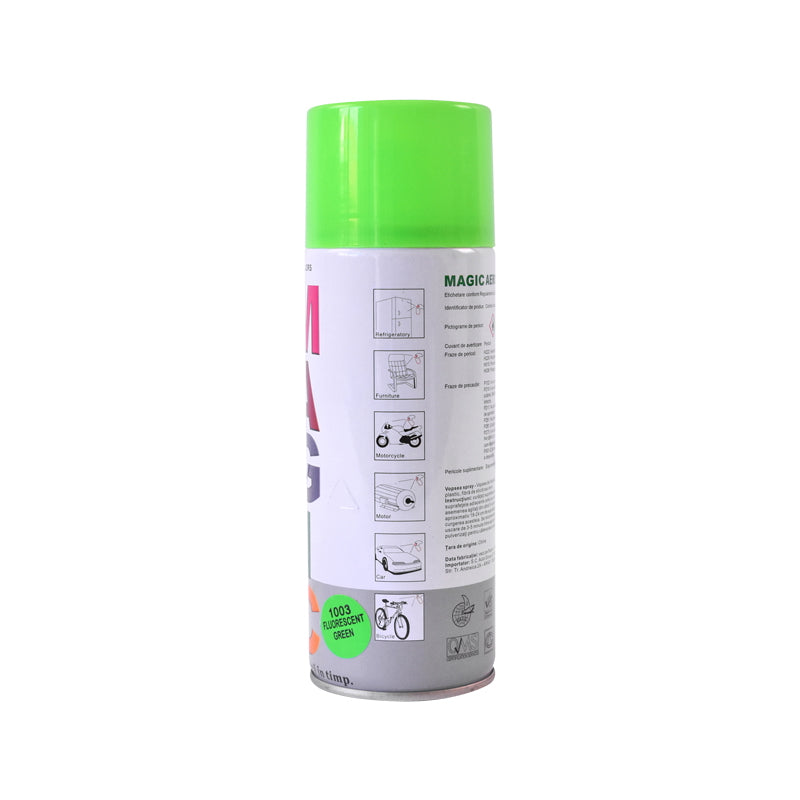 Fluorescent green spray paint 1005 450 ml