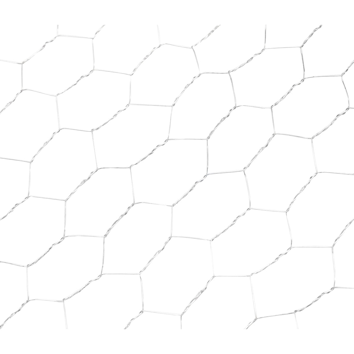Fence mesh L20m, H120cm, woven, galvanized with 75mm holes, for fencing.