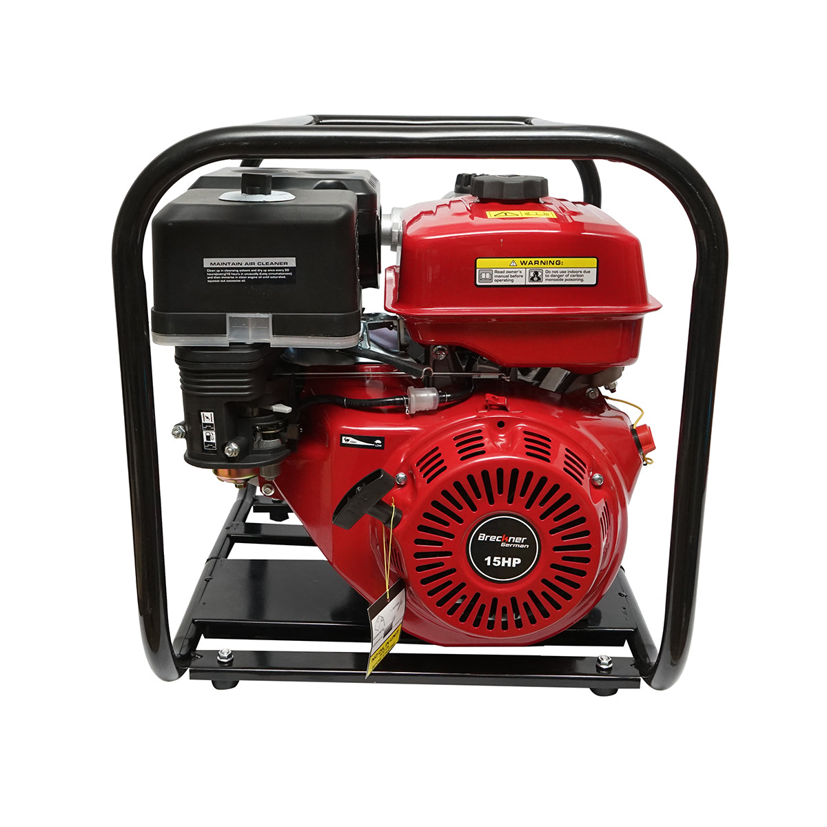 Gasoline pump 15 HP, 3 inches, flow rate 40m3/h, suction depth 7m, discharge height 80m Breckner Germany
