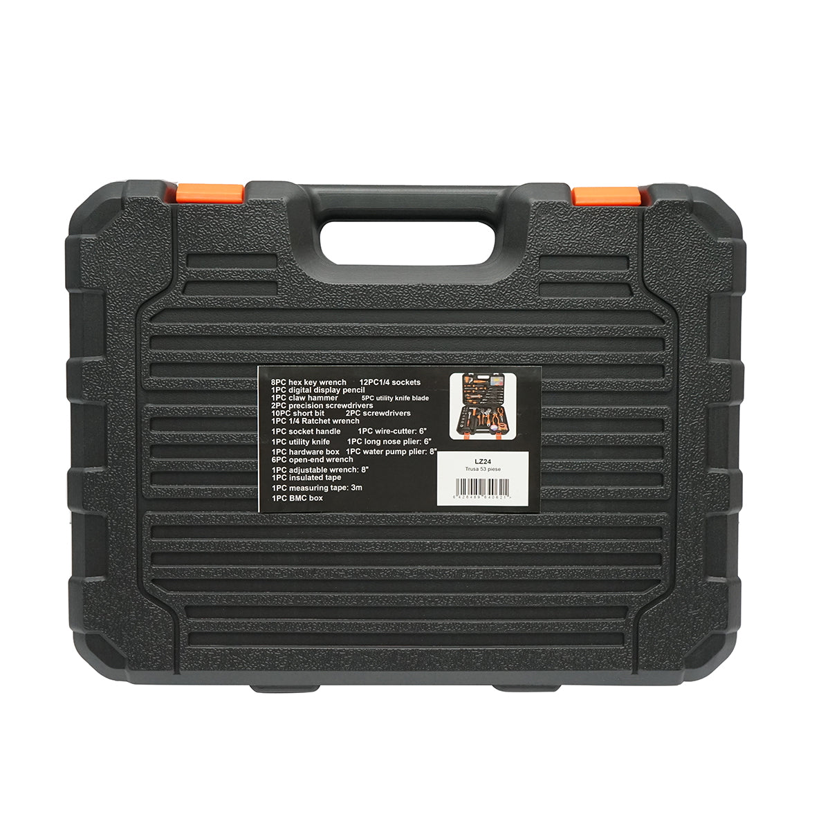 Combined tool and equipment set 53 pieces