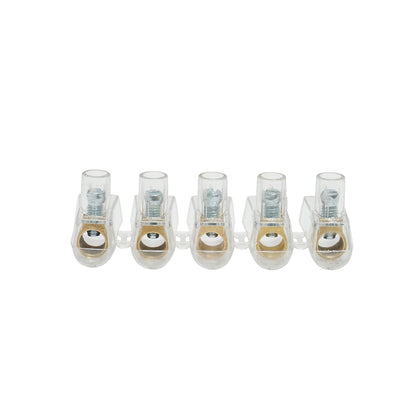 Terminal block 57A 500V, 5 poles 10mm Leader