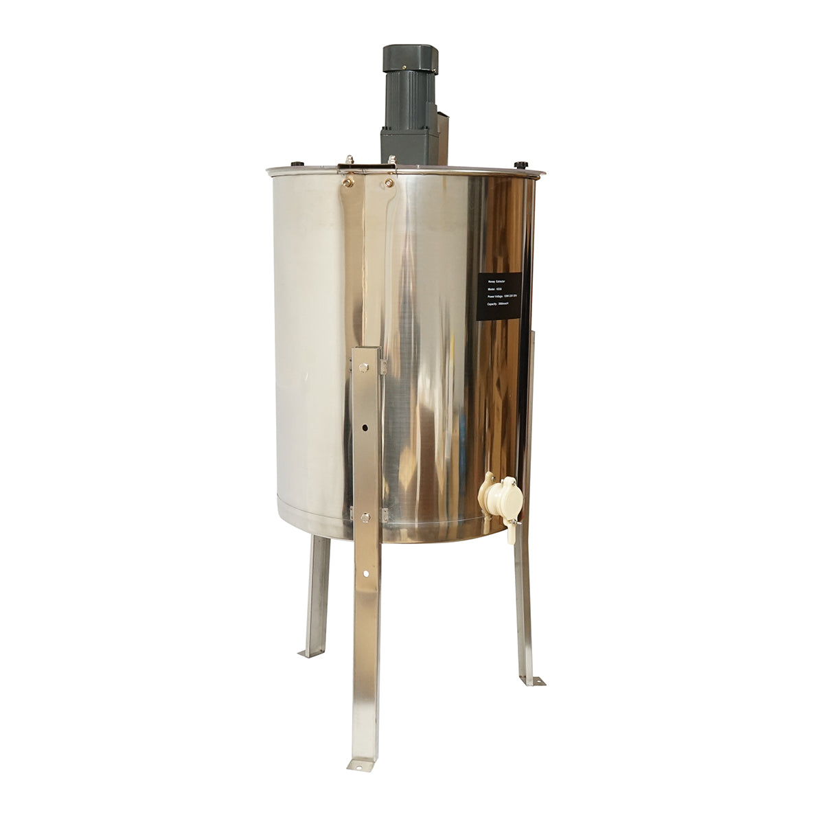 220V electric centrifuge for beekeeping, stainless steel honey extractor with 4 frames