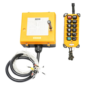 Wireless industrial remote control with 8 commands DC 12V/24V and water protection Breckner Germany