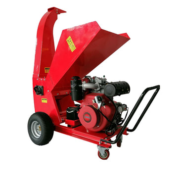 Diesel branch shredder, TC 13-90-LDE, electric start, side discharge, 13 HP, max branch thickness 90mm, 195 kg Breckner Germany