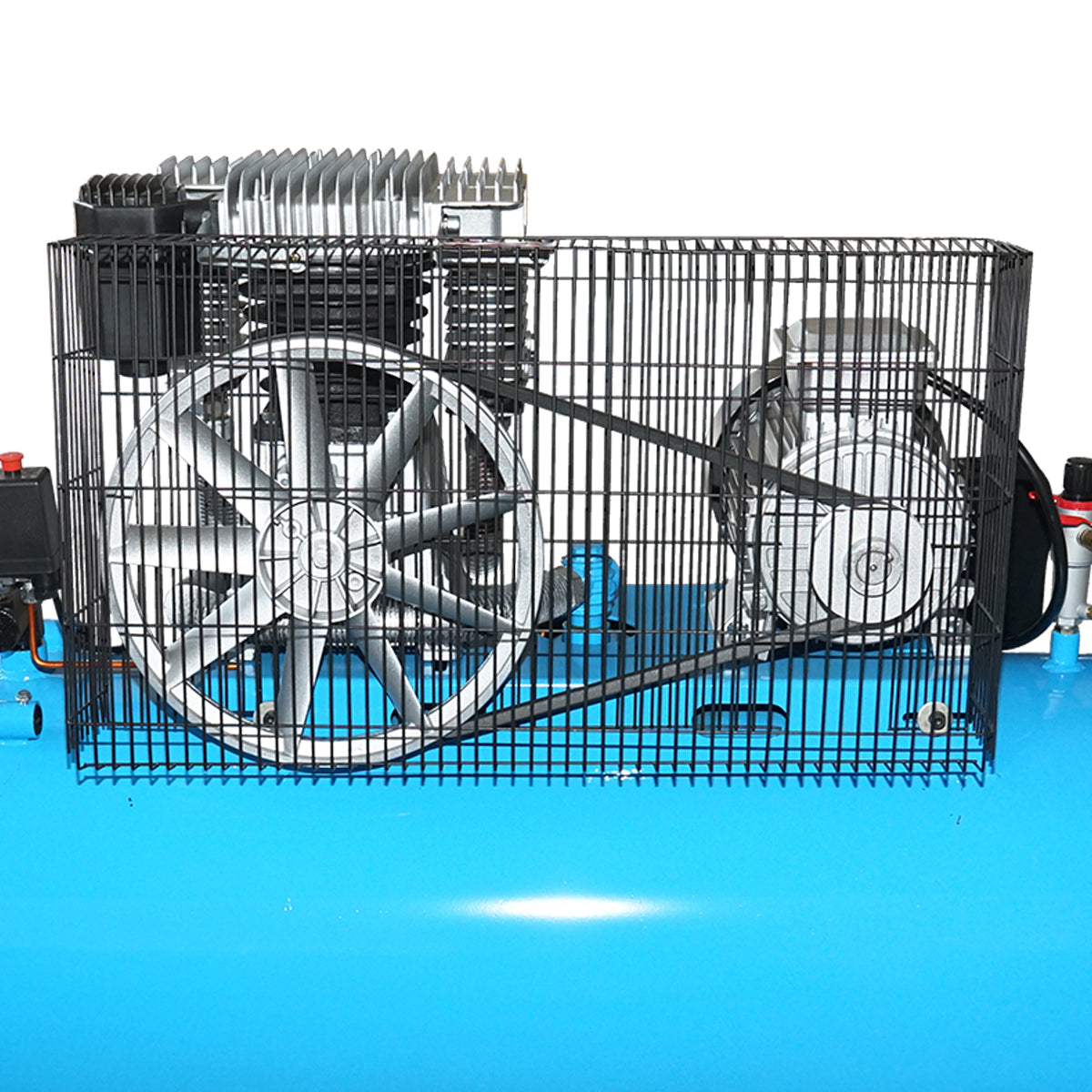 Air compressor 380V, 270L power 4kW/5.5HP maximum pressure 8 Bar, flow rate 600L/min Breckner Germany