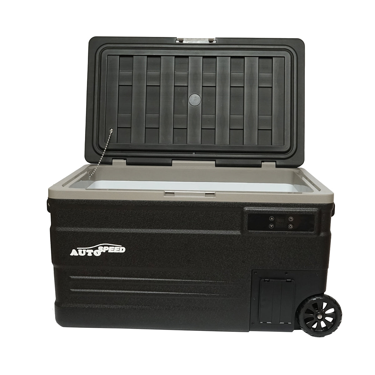 Car refrigerator with compressor 80W, capacity 74L, power supply voltage 12-24-220V, LCD screen, 831x465x458mm U75E AUTOSPEED