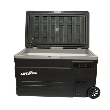 Car refrigerator with compressor 80W, capacity 74L, power supply voltage 12-24-220V, LCD screen, 831x465x458mm U75E AUTOSPEED