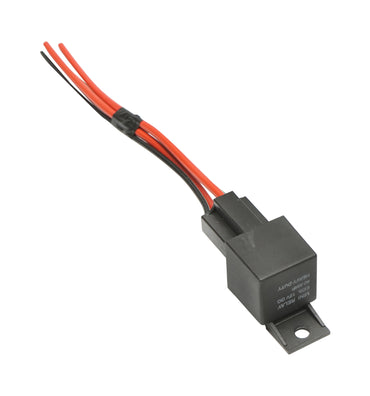 Wiring connection with the socket and universal HEADLIGHT protection relay, headlights for tractors, cars 12V 40A 4 pins Breckner Germany
