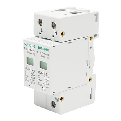 Surge arrester with signaling 2P ACSPD 230VDC 2040KA Suntree