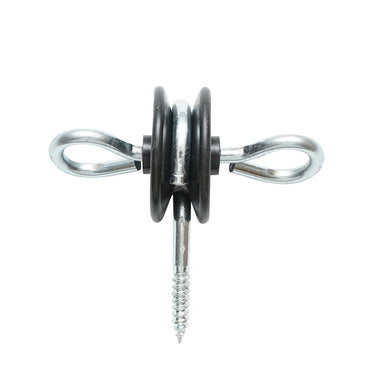 Isolator with double anchoring fi 5.8mm 93x84mm electric fence Mezofarm