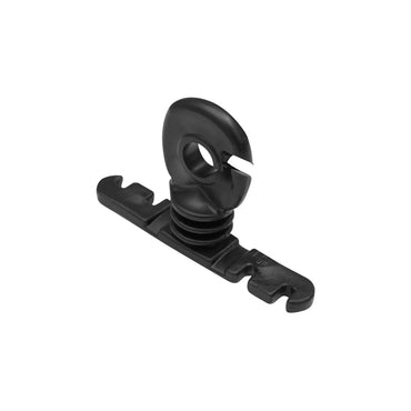 Electric fence isolator with special mounting