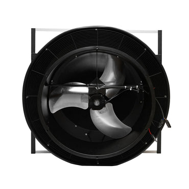 600mm axial ceiling fan with solar panel 12000m3/h Breckner Germany
