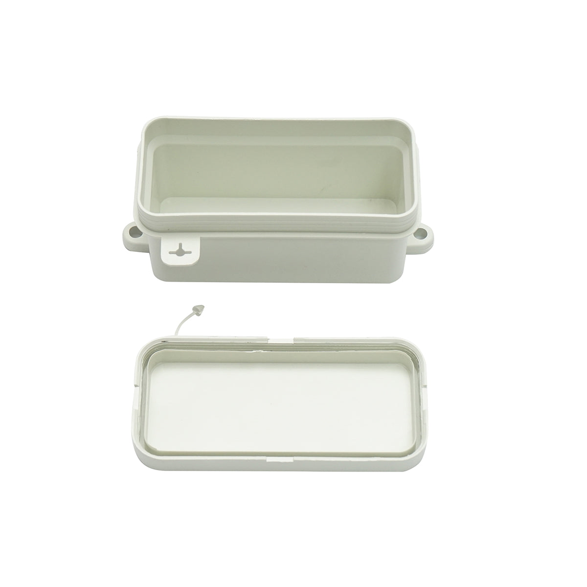 Terminal box for 2 wire cables, white Leader