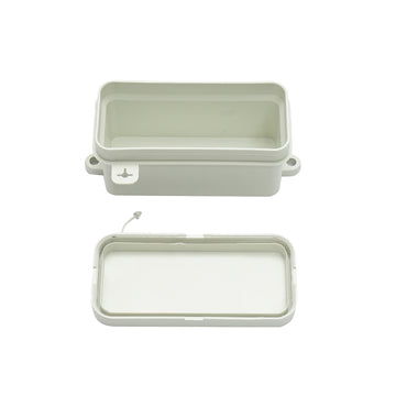 Terminal box for 2 wire cables, white Leader