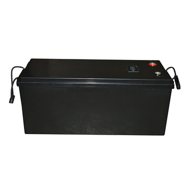 Li-ion LifePo4 Battery 25.6V / 2.56 KWh, 100Ah with BMS, LCD display and temperature protection 522x238x218mm IP65 CHILWEE