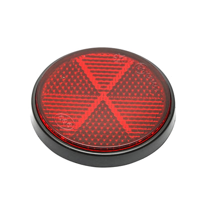 Round reflective 60mm red rear Breckner Germany