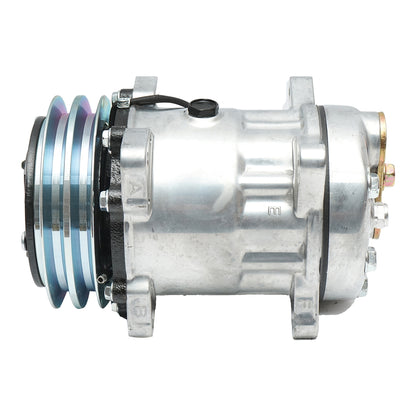 A/C climate compressor for Massey Ferguson, Claas, Landini OEM code 3157920, 3159720, 3712528M2, 3782613M2, 3386861M1