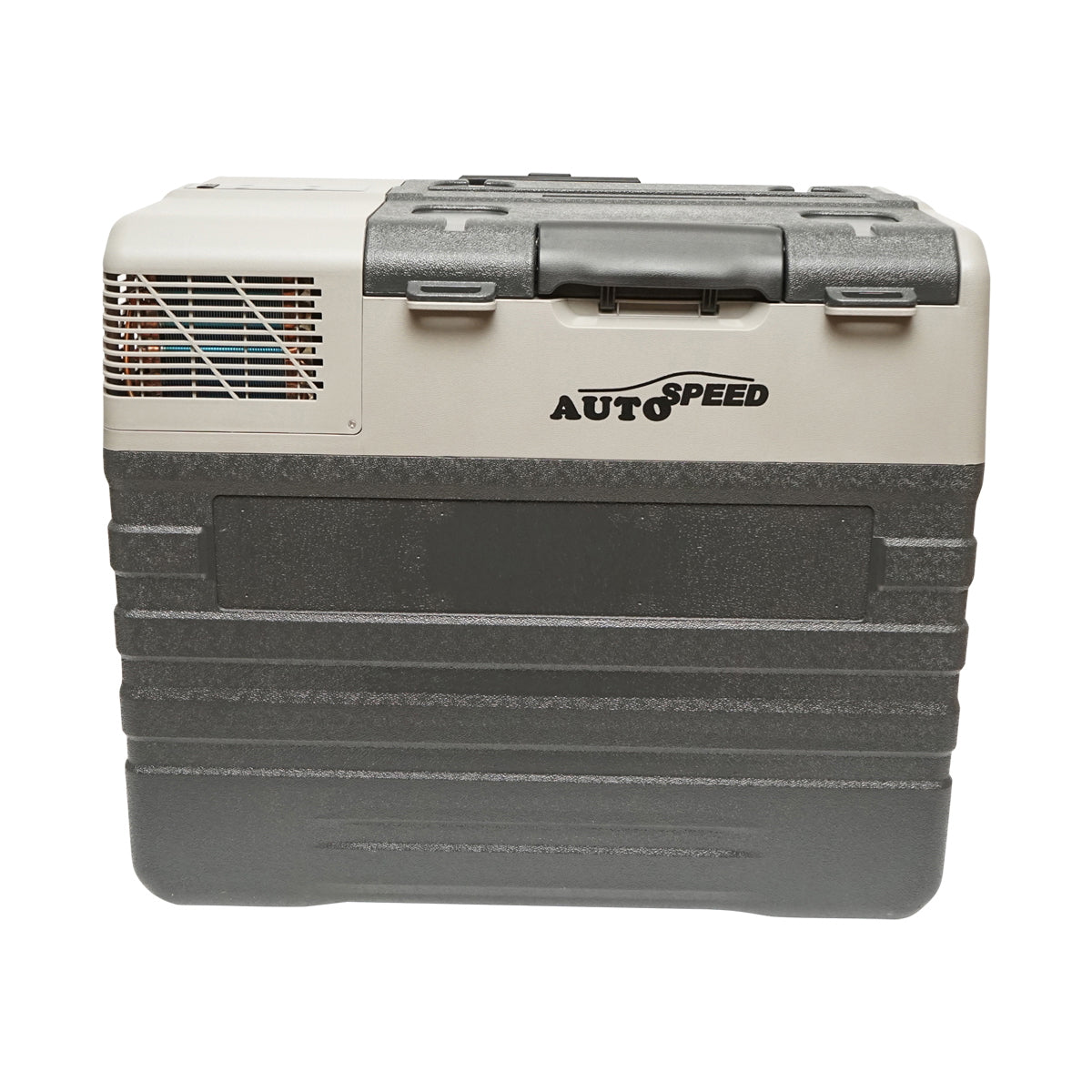 Car refrigerator with compressor and trolley wheels 52L 12-24-220V 60W