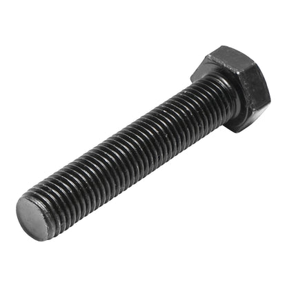 Black screw with hexagonal head DIN 933 M20x100 G10.9 25 pcs/bag