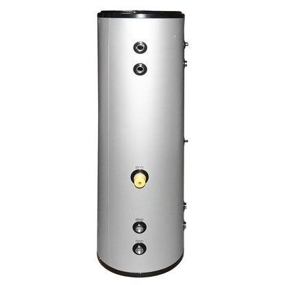 Puffer, hot water boiler 150L pressurized 3KW for heat pumps 470x1470mm SPRSUN