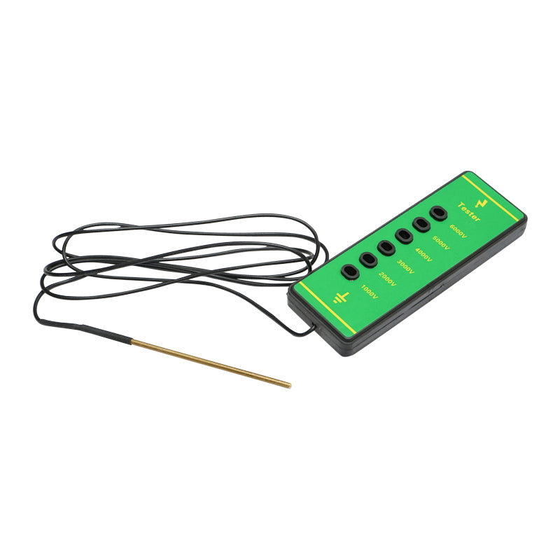 Electric fence voltage tester