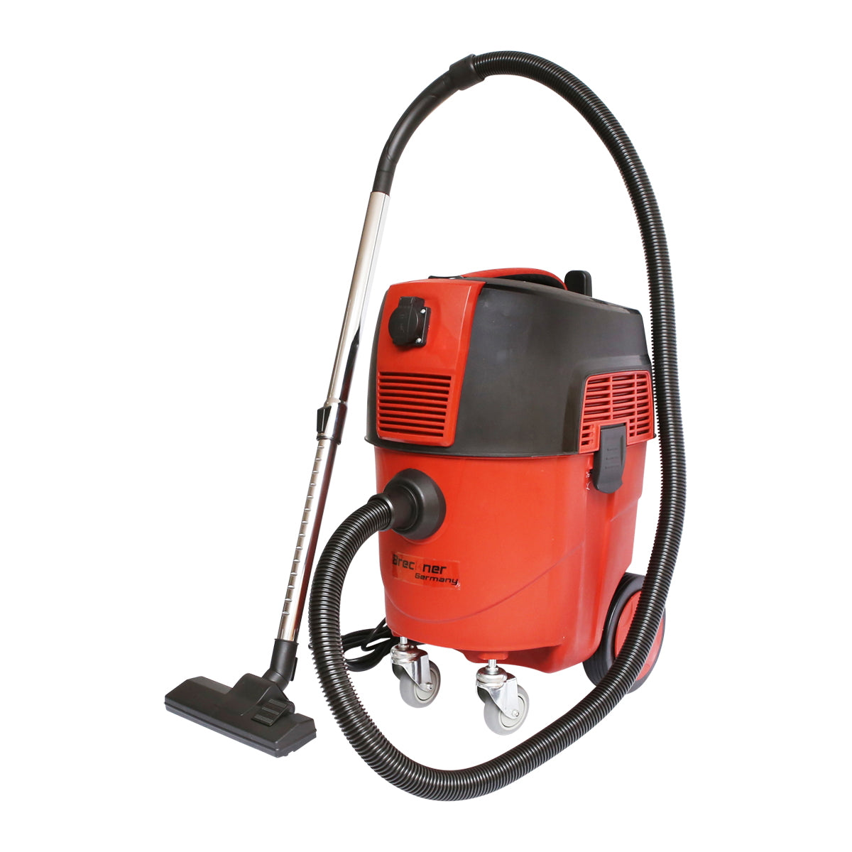 Professional industrial vacuum cleaner volume 30L 220V 1600W body made of PP plastic Breckner Germany