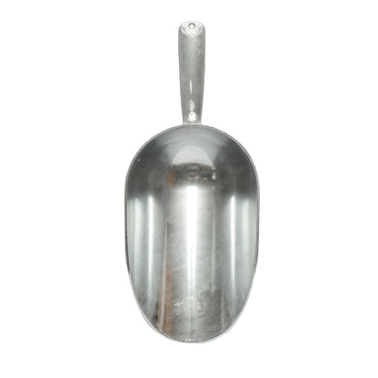 Spoon, food scoop, made of aluminum 26x14x9cm
