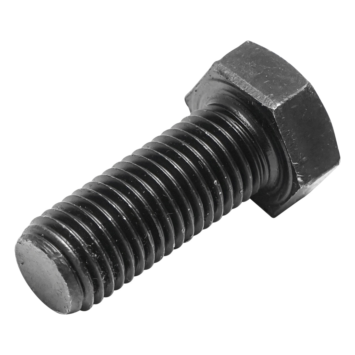 Black screw with hexagonal head DIN 933 M16x40 G10.9 50 pieces/bag