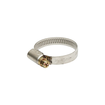 Adjustable stainless steel hose clamp 25-40A