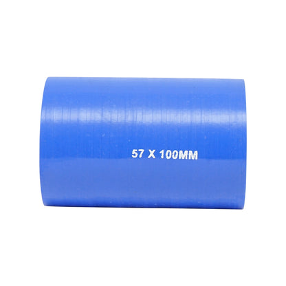 Cooling hose straight 57x100mm silicone with textile insert Breckner Germany