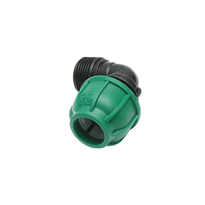 Compression fitting with external thread D25mmx1 inch, PN10 Bar for irrigation systems