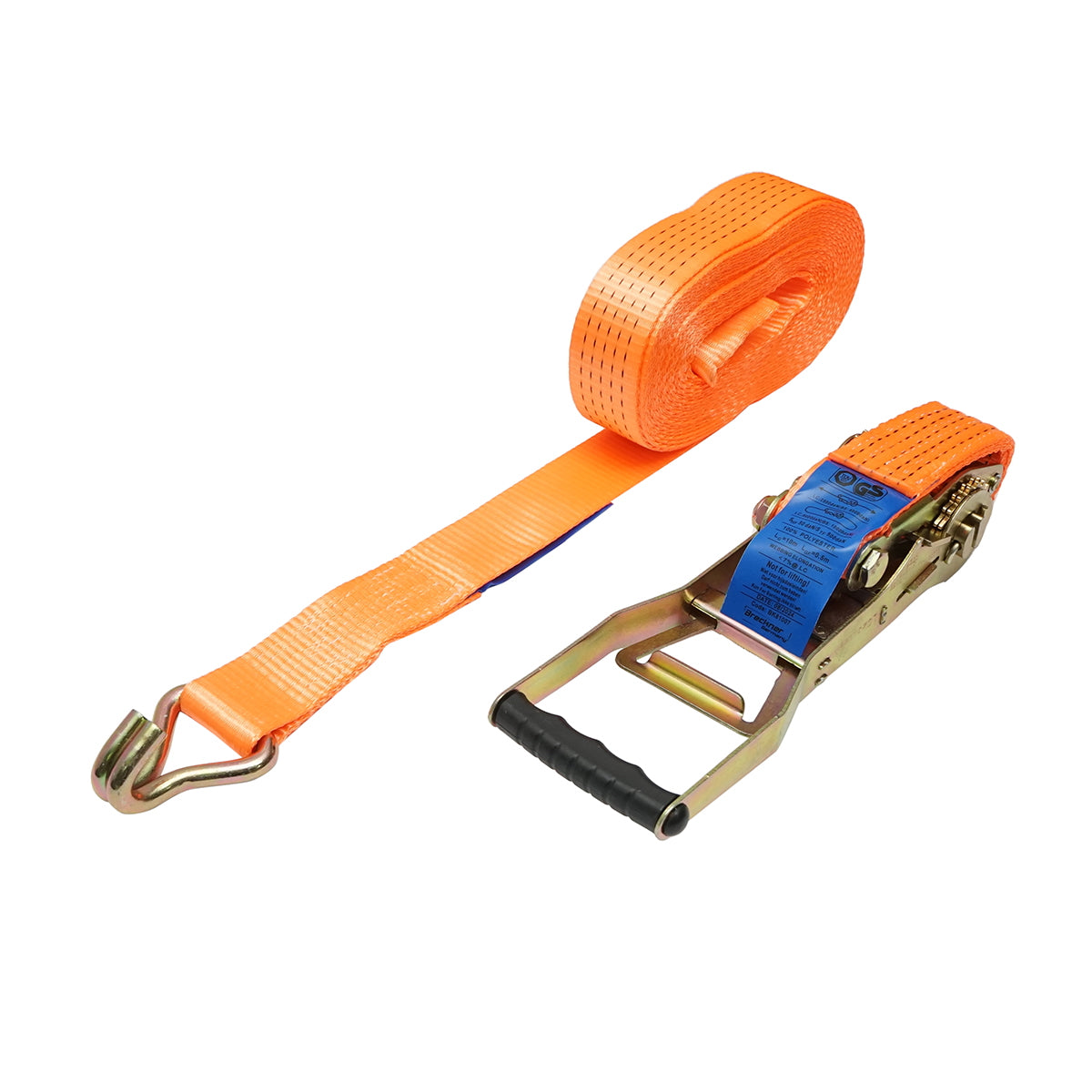 Cargo anchoring strap 10mx50mm 5T (double ratchet ERGO) Breckner Germany