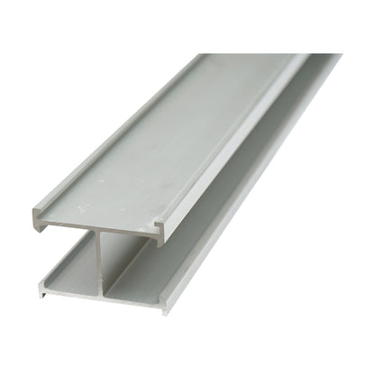 Support bar for solar panel brackets, aluminum H profile 2.5M - system A, 20mm Breckner Germany