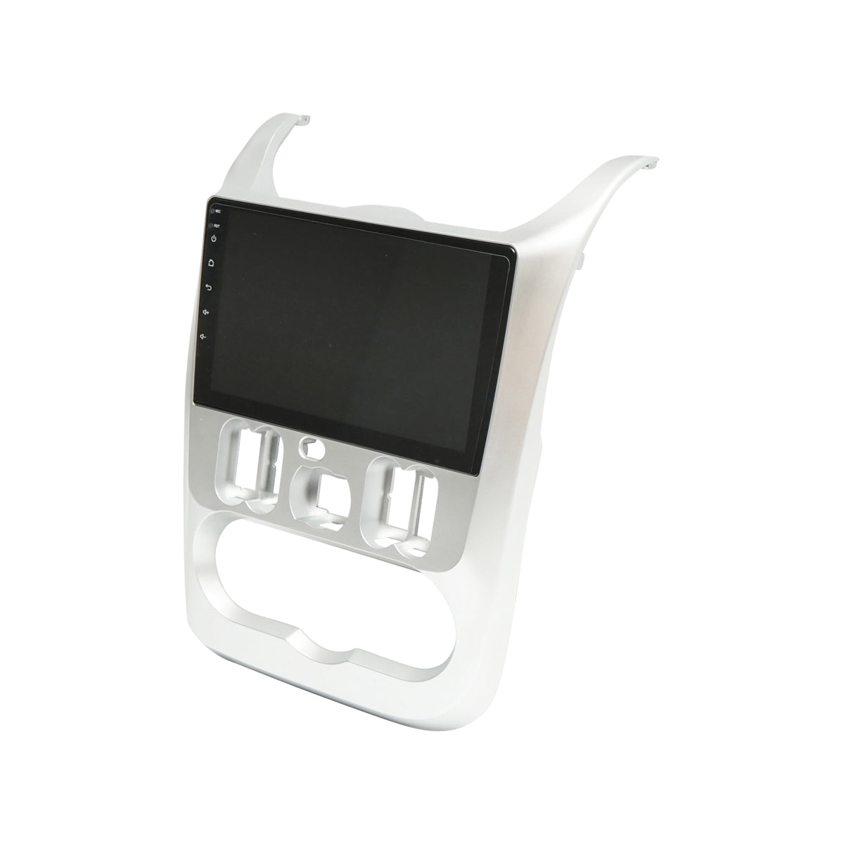 Central console, silver with GPS for Dacia Logan, Sandero, Duster