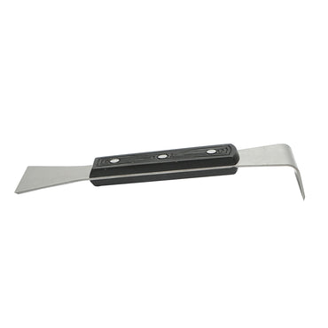 Stainless steel beekeeping scraper with a plastic handle L=200mm