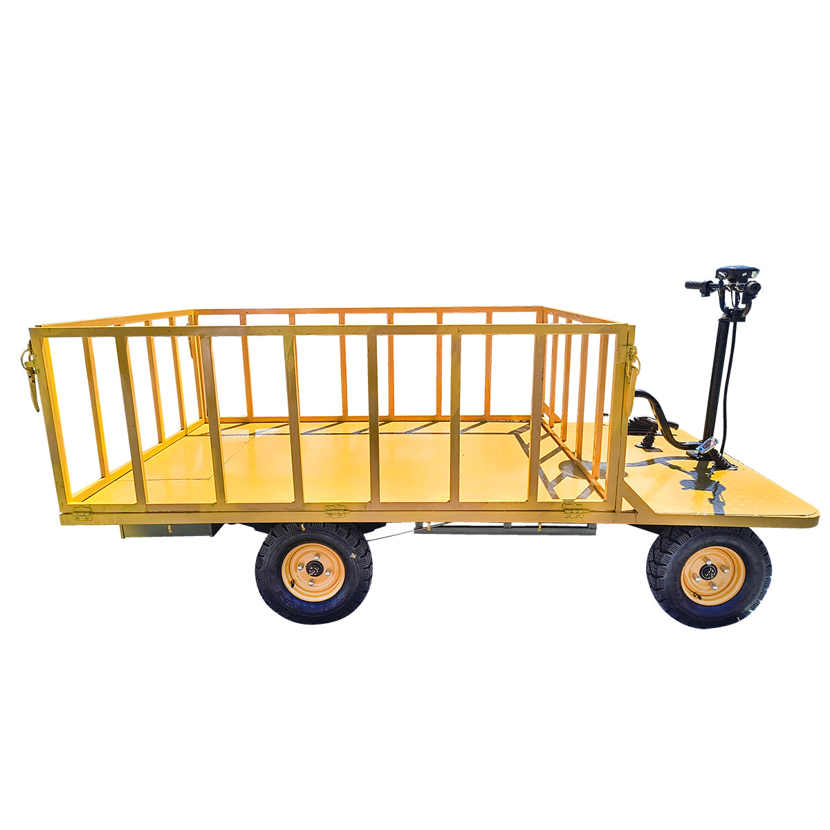 Electric cart with a loading platform for transporting goods 800W, 40V, 2.5x1.25m maximum load 1000Kg THOR