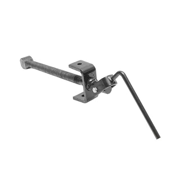 Axle with crank for PP4 plow (screw and wheel adjustment lever)