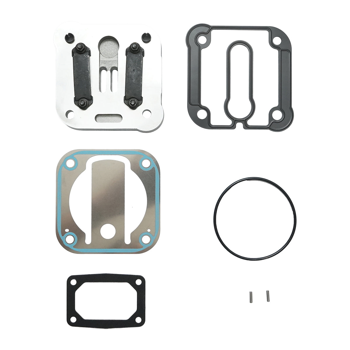 Cylinder head repair kit for Forest Tractor air compressor with Perkins engine OEM code 2488A294