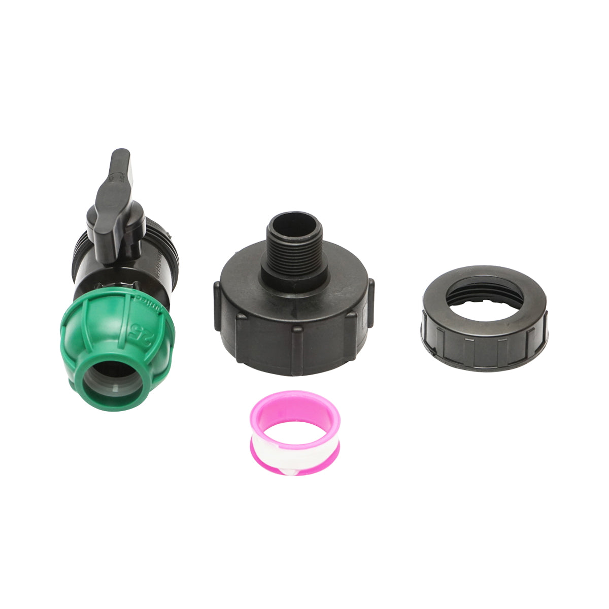 Faucet, IBC tank connector with internal thread 60 mm