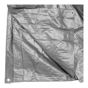 Net with fastening eyes 160g/m2 gray 10x12.5m Breckner Germany