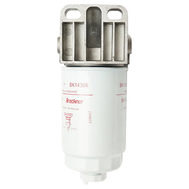 Diesel filter battery with 90 degree priming pump (filter with breather)